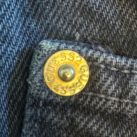 Vintage Guess Jeans A Georges Marciano Design Made in USA Navy Size 28X30 - Picture 10 of 15